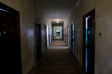 Almanya 'daki Dachau toplama kampının görüşü 25 Temmuz 2022.