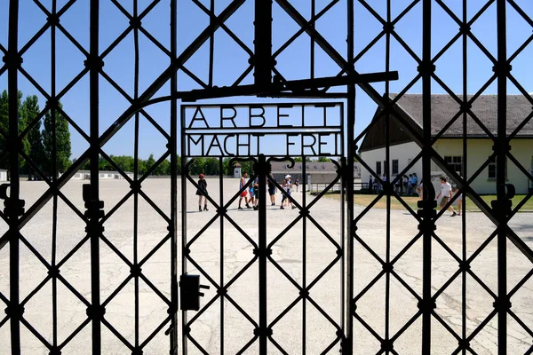 Мемориальный Комплекс Концентрационного Лагеря Дахау Бывшем Нацистском Концентрационном Лагере Дахау — стоковое фото