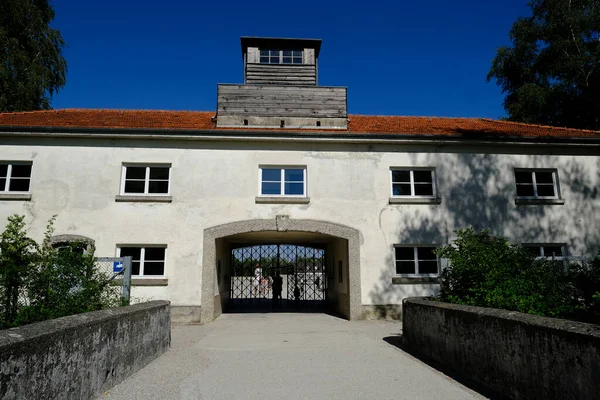2022年7月25日 ドイツ南西部ダフーのナチス強制収容所跡地にあるダフー強制収容所記念館 — ストック写真