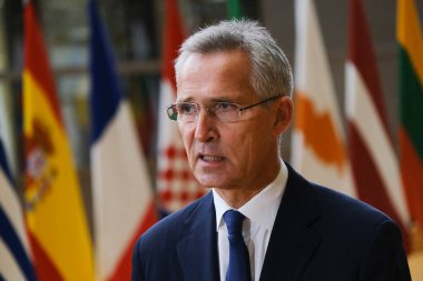 NATO Genel Sekreteri Jens Stoltenberg konuşma yaptı, Bruss
