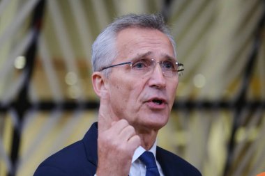 NATO Genel Sekreteri Jens Stoltenberg konuşma yaptı, Bruss