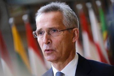 NATO Genel Sekreteri Jens Stoltenberg konuşma yaptı, Bruss