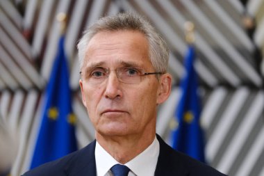 NATO Genel Sekreteri Jens Stoltenberg konuşma yaptı, Bruss