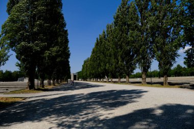 Almanya 'daki Dachau toplama kampı 25 Temmuz 2022.