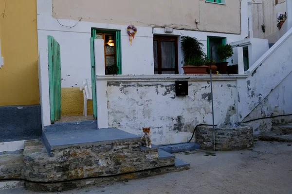 stock image Traditional houses  in Symi, Greece on July 31, 2022.