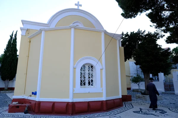 2022 그리스 시미에 정교회의 — 스톡 사진