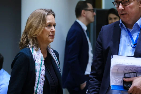 stock image Extraordinary European Union energy ministers meeting, Brussels