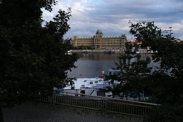 Vista Exterior Ministério Trabalho Assuntos Sociais Praga República Checa Julho — Fotografia de Stock