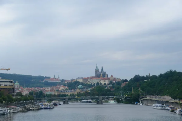 Altstädter Brückenturm Prag Tschechien Juli 2022 — Stockfoto