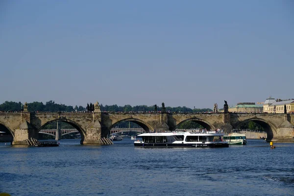 Torre Ponte Cidade Velha Praga República Tcheca Julho 2022 — Fotografia de Stock