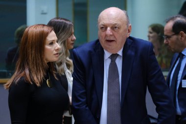 Enerji bakanı Gilberto PICHETTO FRATIN, 19 Aralık 2022 'de Belçika' nın Brüksel kentinde düzenlenen AB Enerji Bakanları toplantısına katılmak üzere geldi.