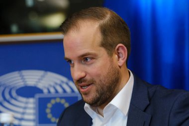 MEP Jeroen LENAERS during a European Parliament's Inquiry Committee on the use of spyware in Brussels, Belgium on February 28, 2023. 