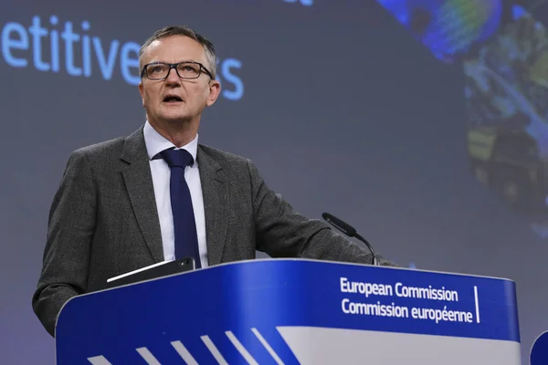 Eric Mamer Portavoz Jefe Comisión Europea Director General Adjunto Comunicación — Foto de Stock