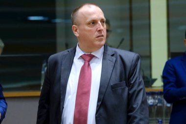 Enerji Bakanı Peter GERHART, 28 Mart 2023 'te Belçika' nın Brüksel kentindeki AB genel merkezine Ulaştırma, Haberleşme ve Enerji Konseyi için geldi..