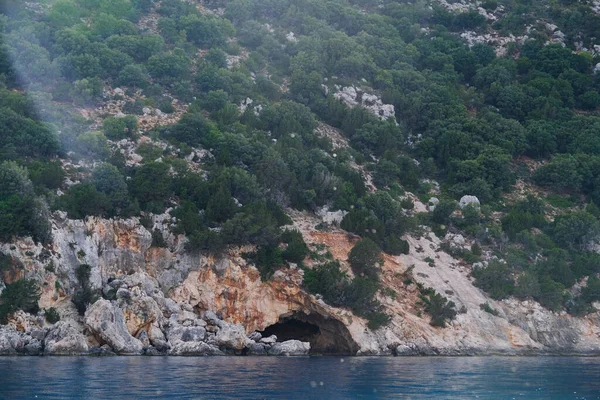 Havsgrotta Kefalonia Grekland Den Juli 2021 — Stockfoto