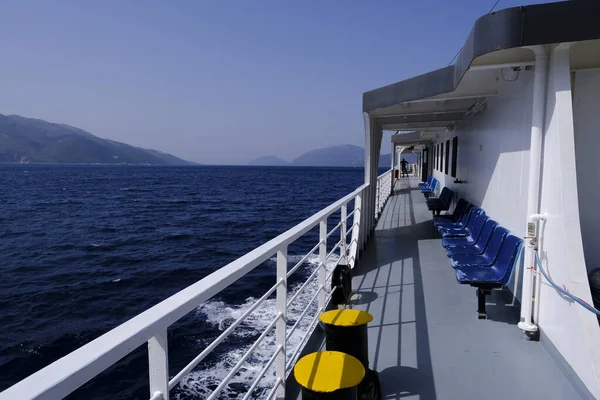 Crucero Camino Isla Grecia Julio 2021 — Foto de Stock