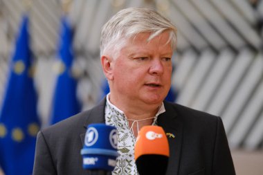 Kestutis NAVICKAS, Tarım Bakanı 25 Temmuz 2023 'te Brüksel, Belçika' daki Avrupa Tarım ve Balıkçılık Konseyi 'ne katılmak üzere geliyor..