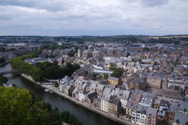 Namur 'un 22 Temmuz 2023' teki panoramik görüntüsü.