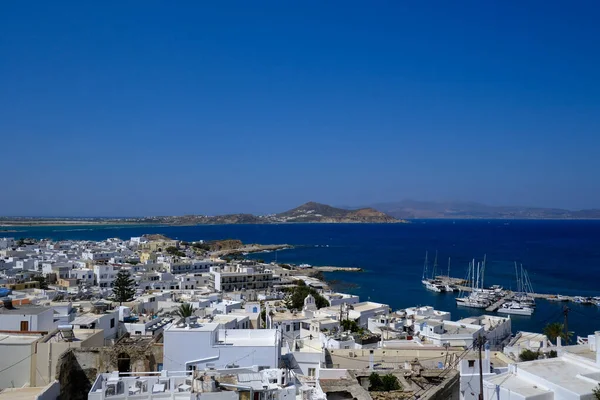 2023年7月8日希腊Naxos的空中景观 — 图库照片
