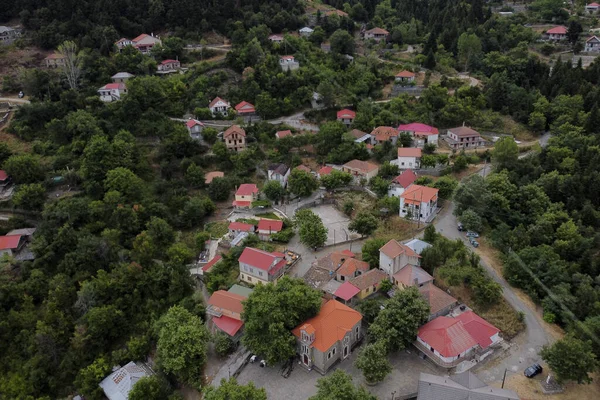 2023年8月12日希腊Lefka村的空中景观 — 图库照片