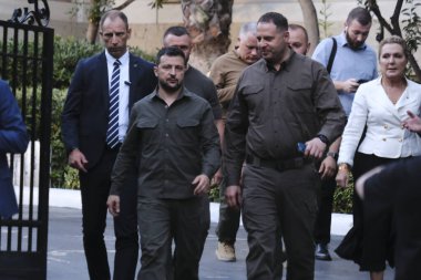  Ukrayna Cumhurbaşkanı Volodymyr Zelensky ve Andrii Yerma