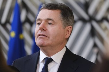  Maliye Bakanı Paschal DONOHOE, Eurogroup Maliye Bakanlarının 15 Ocak 2024 'te Brüksel, Belçika' daki Avrupa Konseyi 'nde yapacağı toplantıya katılmak üzere geliyor..