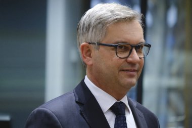 Magnus BRUNNER, Maliye Bakanı Eurogroup Maliye Bakanlarının 15 Ocak 2024 'te Brüksel, Belçika' daki Avrupa Konseyi 'nde yapacağı toplantıya katılmak üzere geliyor..