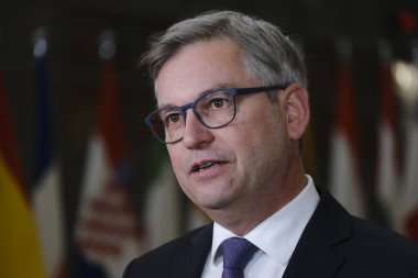 Magnus BRUNNER, Maliye Bakanı Ekonomi ve Mali İşler Konseyi 'ne katılmak üzere Brüksel' deki Avrupa Konseyi 'ne, Belçika' ya 16 Ocak 2024 'te geldi..