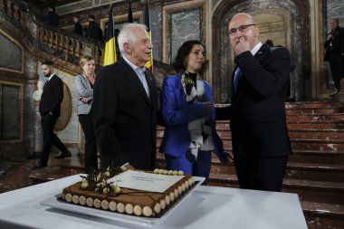 Hacı LAHBIB, Dışişleri Bakanı ve Joseph Borrell 3 Şubat 2024 'te Belçika' nın Brüksel kentinde düzenlenen Beden Eğitimi Konseyi 'nin 50. yıldönümü kutlamalarında.