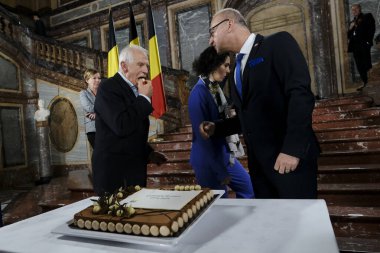 Hacı LAHBIB, Dışişleri Bakanı ve Joseph Borrell 3 Şubat 2024 'te Belçika' nın Brüksel kentinde düzenlenen Beden Eğitimi Konseyi 'nin 50. yıldönümü kutlamalarında.