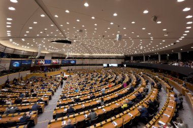 Belçika Kralı Philippe 'nin 10 Nisan 2024' te Brüksel, Belçika 'da düzenlenen Avrupa Parlamentosu genel kurul toplantısında yaptığı konuşmada genel bakış.