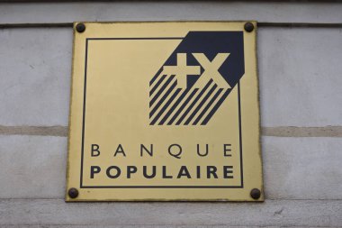 Groupe Bankasının Paris, Fransa 'daki banka şubesinin dış görüntüsü, 31 Mart 2024.