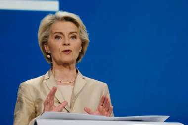 Avrupa Komisyonu Başkanı ve EPP başkanı Ursula von der Leyen 'in 9 Haziran 2024' te Brüksel 'deki Avrupa Seçim Gecesi' nde yaptığı açıklama.