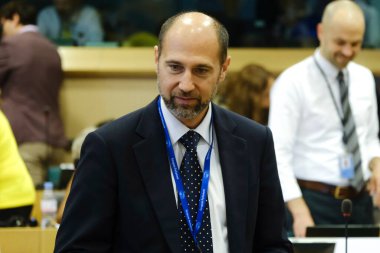 Fernando NAVARRETE ROJAS, MEP ateends in a Parliament's committees in European Parliament, Brussels, Belgium on September 4, 2024. clipart