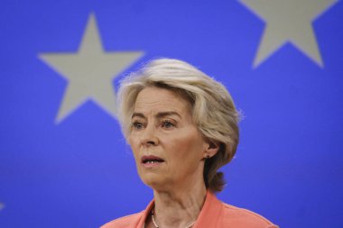 Avrupa Komisyonu Başkanı Ursula von der LEYEN ve Mario DRAGHI 'nin 9 Eylül 2024 
