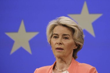 Avrupa Komisyonu Başkanı Ursula von der LEYEN ve Mario DRAGHI 'nin 9 Eylül 2024 