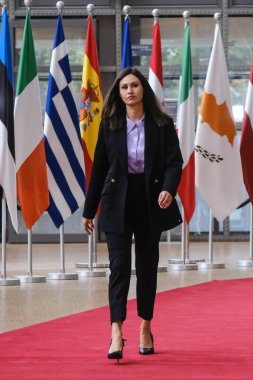 Maria PANAYIOTOU, Avrupa Tarım ve Balıkçılık Konseyi 'ne katılmak üzere 23 Eylül 2024' te Belçika 'nın başkenti Brüksel' e geldi..