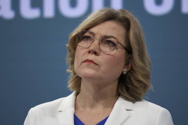 Avrupa Komisyonu İcra Kurulu Başkan Yardımcısı Henna VIRKUNEN tarafından Brüksel, Belçika 'nın 11 Aralık 2024 tarihli EUS dış sınırlarında güvenliği artırma konulu basın toplantısı