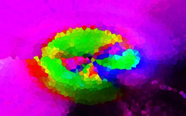 Renkli desenli soyut arkaplan