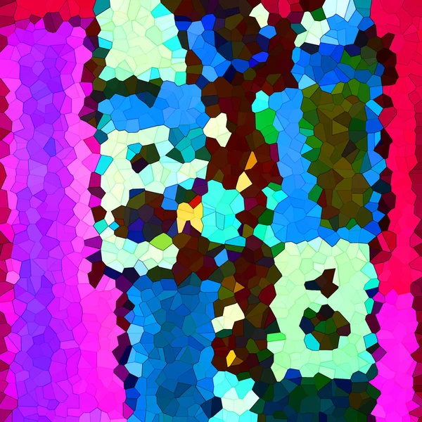 Абстрактний Барвистий Фон Мозаїчна Концепція — стокове фото