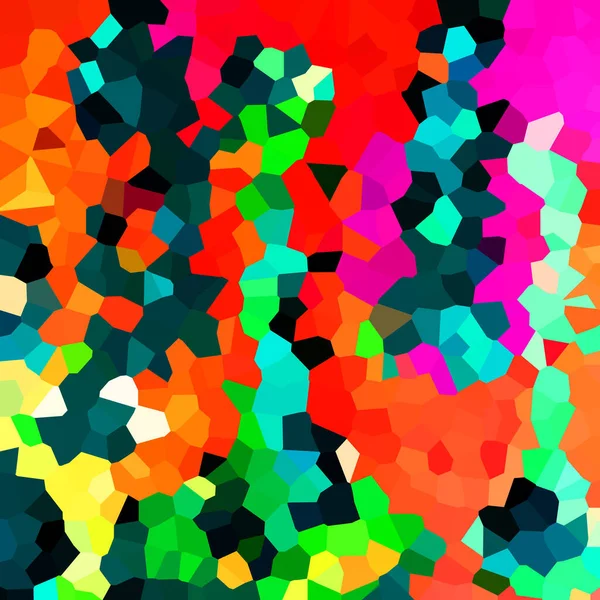 Abstracte Kleurrijke Achtergrond Mozaïek Concept — Stockfoto