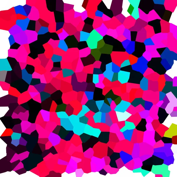 Abstrakt Färgstark Bakgrund Mosaik Koncept — Stockfoto