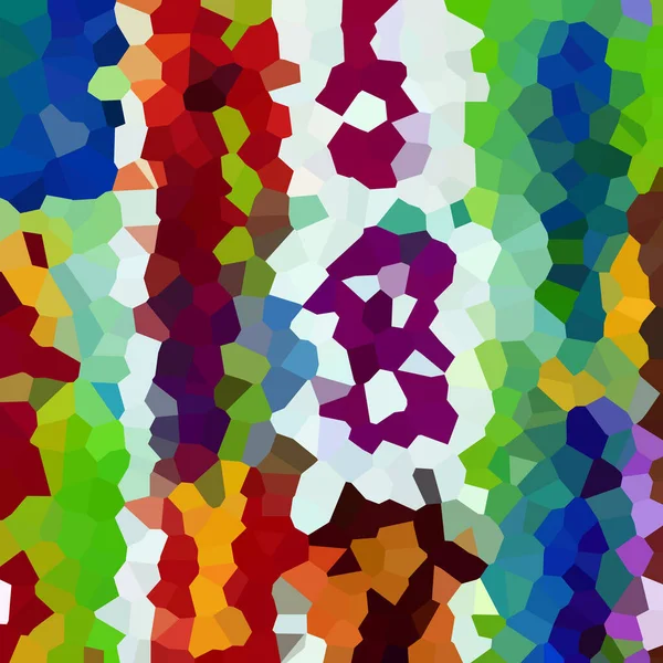 Fondo Colorido Abstracto Concepto Mosaico — Foto de Stock