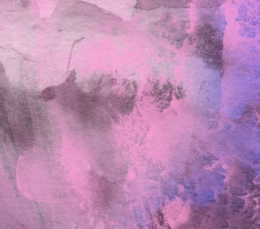 Dokuma kağıdındaki suluboya soyut renkli arkaplan