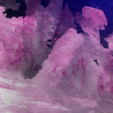 Dokuma kağıdındaki suluboya soyut renkli arkaplan