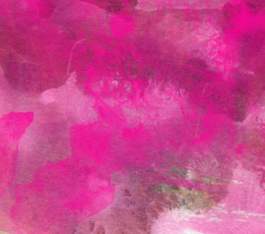 Dokuma kağıdındaki suluboya arka plan. Soyut poster rengi elle boyanmış arkaplan.