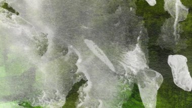 Soyut suluboya tasarımı, boyalı su dokusunu yakından yıkar. Minimalist ve lüks arka plan. 