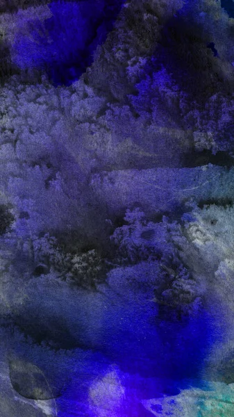 Abstrakte Aquarellentwürfe Waschen Aquamalerte Textur Aus Nächster Nähe Minimalistisch Und — Stockfoto