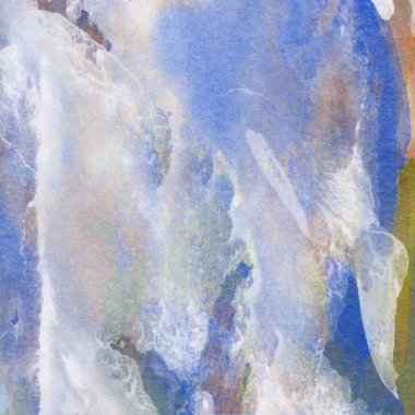 Soyut suluboya tasarımı, boyalı su dokusunu temizler.. 