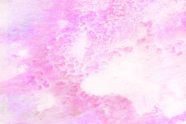 Soyut pembe suluboya tasarımı, boyalı su dokusunu yakından yıkar. Minimalist ve lüks arka plan.